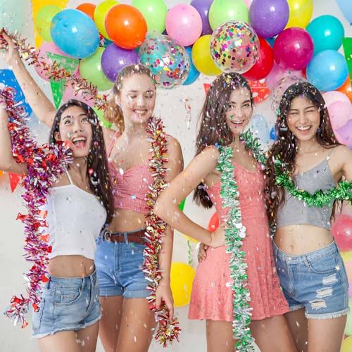 Image of DIY Balloon Arch & Garland Kit, 113Pcs Party Balloons Decoration Set, Colorful Confetti Balloons & Colorful Latex Balloons for Baby Shower, Wedding, Birthday, Graduation, Anniversary Organic Party
