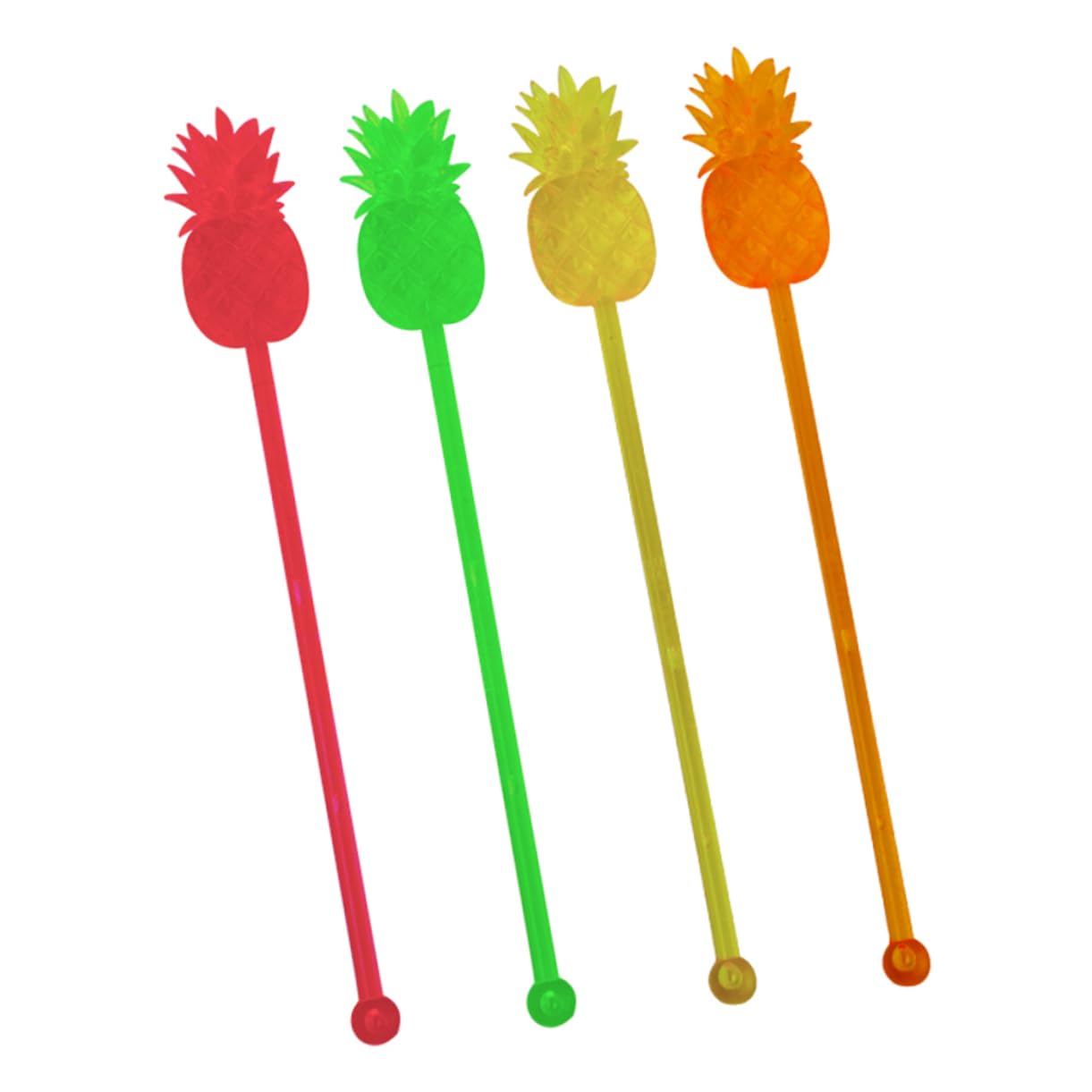 Unomor Drink Stirrer Swizzle Sticks 20 Colorful Stirring Sticks for Cocktails