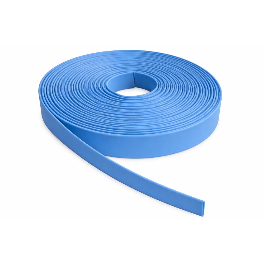Gaine thermorétractable industrielle en polyoléfine bleue Kable Kontrol