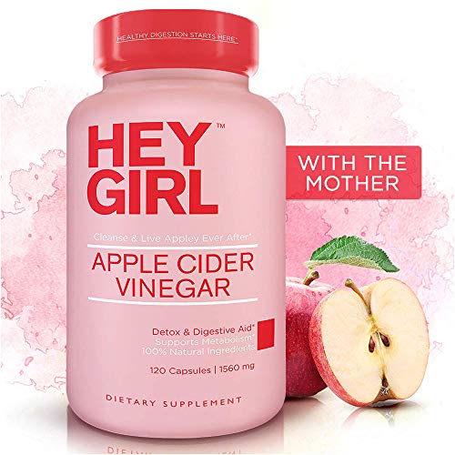 Apple Cider Vinegar Capsules - Great for Detox, Cleanse + Natural Weight Loss