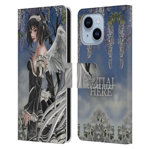Coque en cuir à portefeuille iPhone 14 Plus Nene Thomas personnalisable