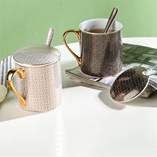 Taza de café Taza Copas creativas de pares Un par de la mano del regalo de la mano Taza de agua de la caja de la boda de… - Imagen 4