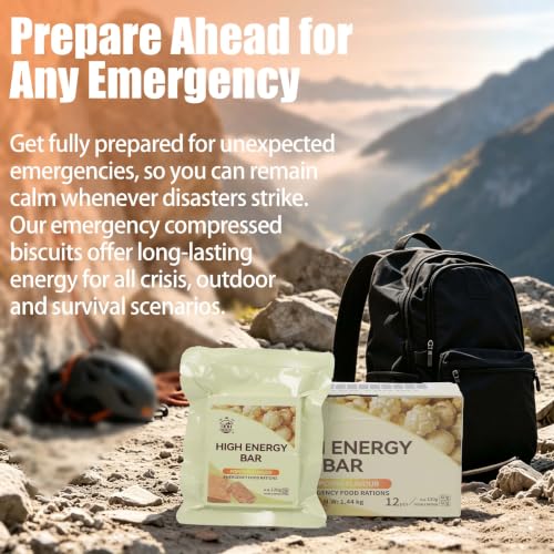 Image of Popcorn Flavor Emergency Food Rations, 6048 Calorie MRE Meals Survival Food