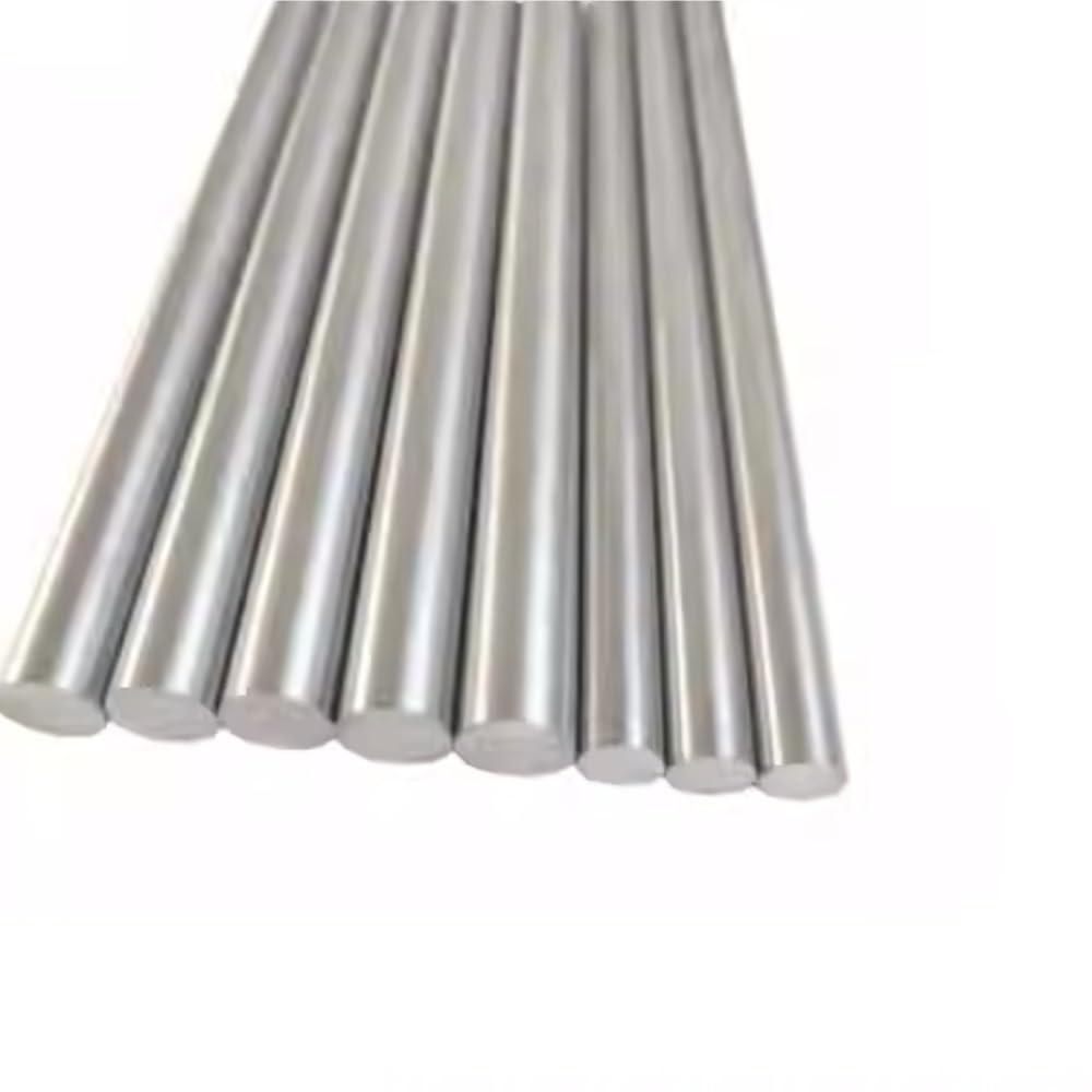 Prosty okrągły pręt aluminiowy, gładki, lekki metalowy półfabrykat, uniwersalny osprzęt do budowy modeli, majsterkowania i napraw mechanicznych(300MM*5.5 MM)