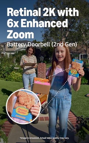 Image of Ring Battery Doorbell 2K (newest model), Speckled Gray with 2 Window and Door Sensors (newest model) and Motion Detector (newest model)