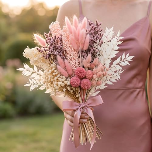Kit DIY Ramo de Flores Secas, 9 Tipos Naturales miniatura 4