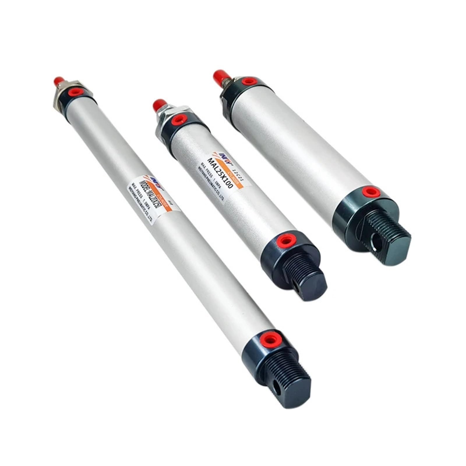 Mini vérin pneumatique à Double Effet, alésage 16 mm, Course 25-400 mm, Piston de vérin pneumatique en Aluminium, Petite pièce, 1 pièce(150mm Stroke,32mm Bore)