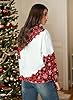 Glimnerize Womens Merry Christmas Hoodie Jumper Gnome Funny Graphic with Pocket Sweatshirt B1 M #4