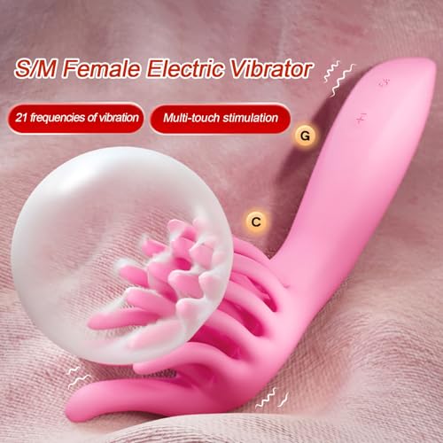 Image of SM Female Electric Vibrator, Women Electric Masturbation Massager with 21 Vibration Frequencies, Woman Sex Vibrator Trainer，Adult Erotic Vibrator Sex Toy