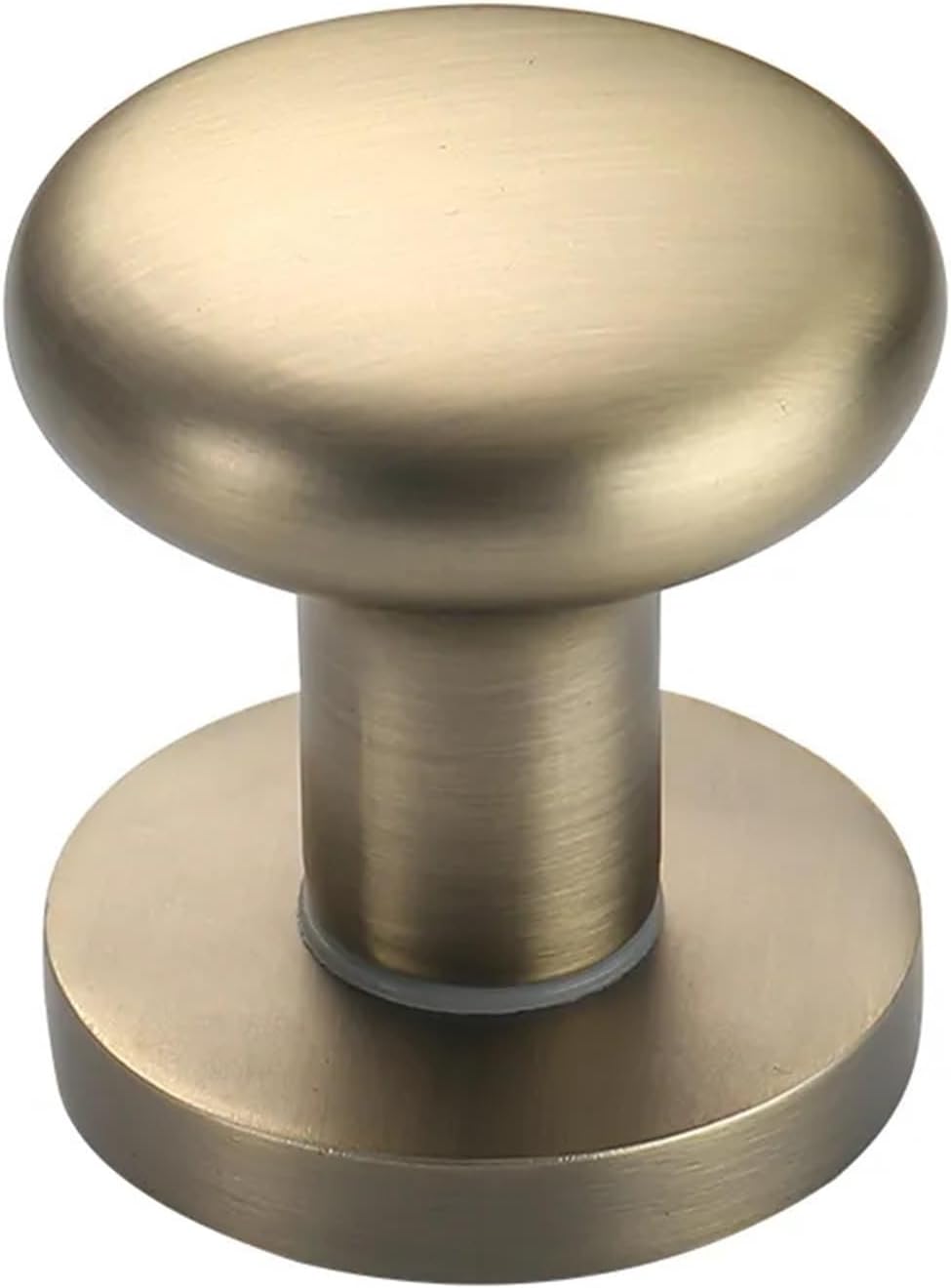 Invisible Door Lock Background Wall Concealed Zinc Alloy Single Face Keyless Circular Handle 1Pcs(Huanggu)