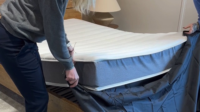 Housse Matelas Demenagement 140 x 190/200 cm Dreamzie (Made in EU et Oeko-TEX - Epaisseur 30cm