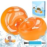 ZOOI Schwimmflügel Kinder 3-6 Jahre, Schwimmflügel 1 Jahr, Schwimmflügel 2 Jahre, Schwimmhilfe Baby ab 1 Jahr für Jungen Mädchen Anfänger, Empfohlenes Gewicht 6-20kg, Schwimmreifen Armumfang 21-23cm