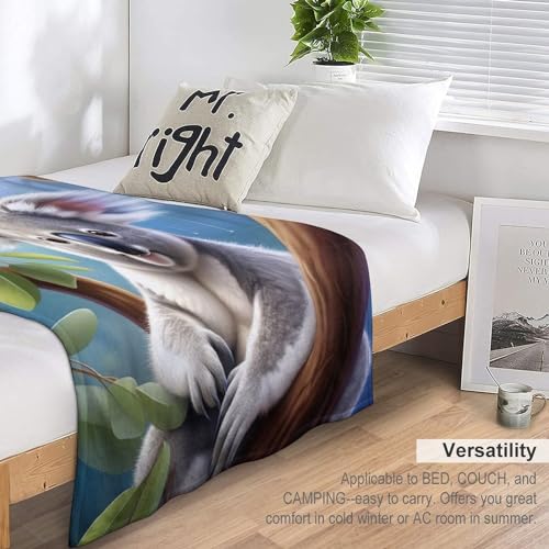 Manta de koala para sofá o cama de 130x180 cm ideal para tardes de películas en el salón 7