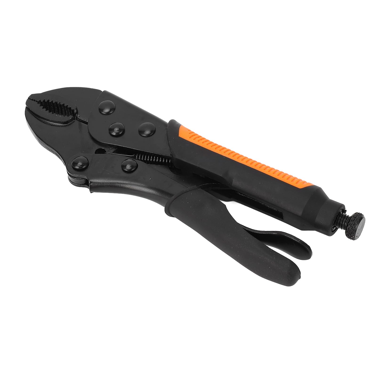 Carbon Steel Locking Pliers, Ergonomic Non Slip Handle Locking Pliers for Woodworking (7 inch)