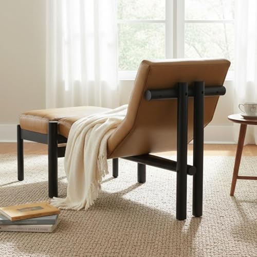 Sillón Plegable Marrón miniatura 5