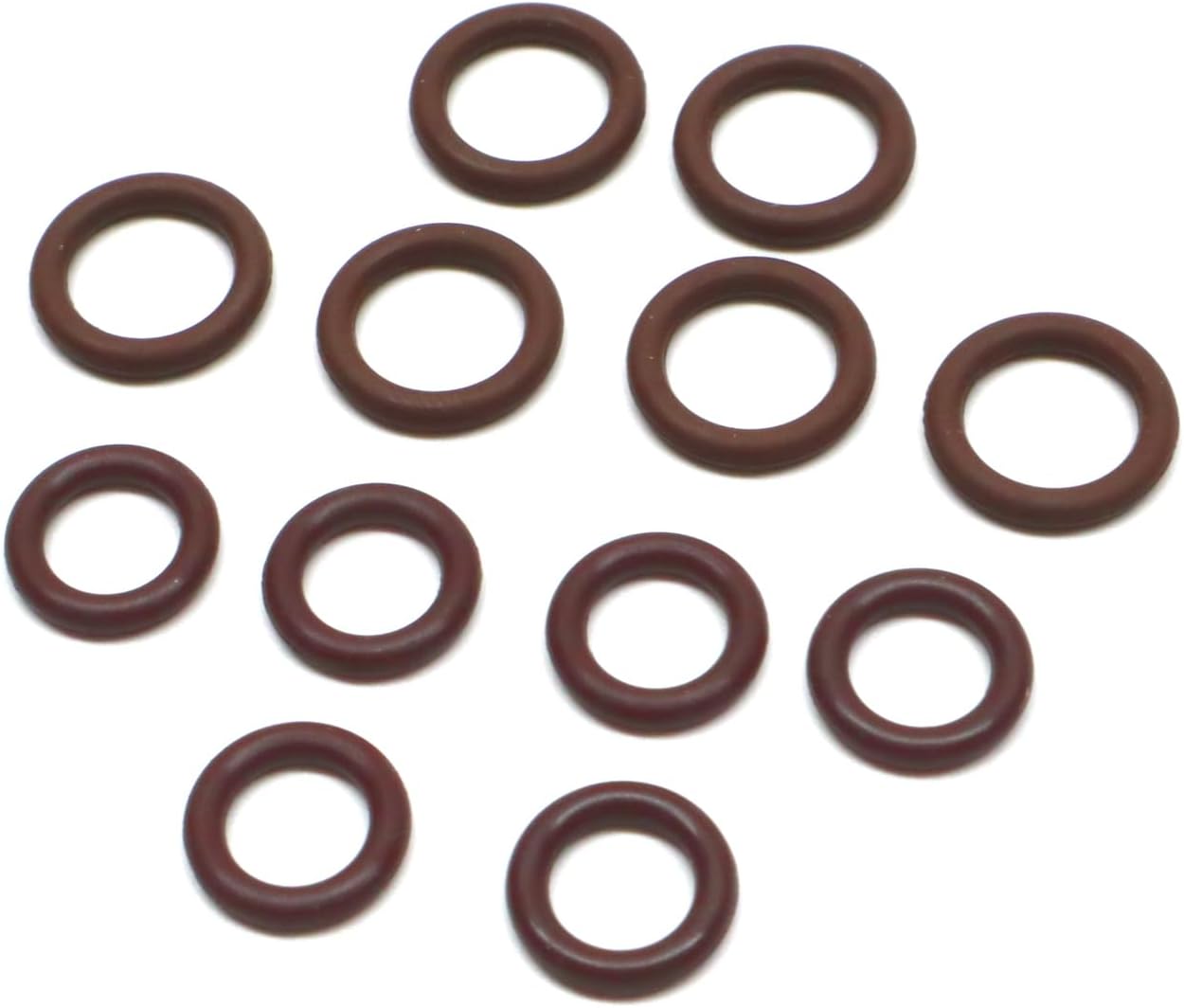 Captain O-Ring800-013 Fuel Line Viton/FKM O-Rings – 6 Each, 5/16 In and 3/8 Inch (12 Pack)