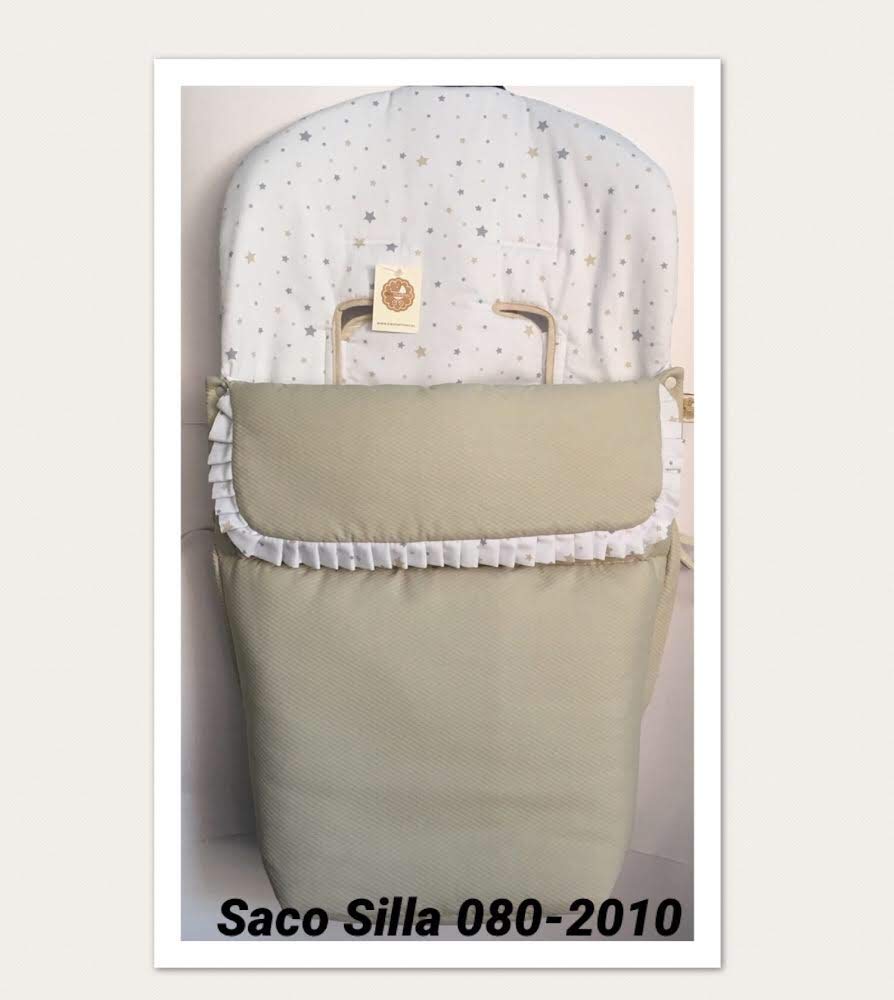 Saco Universal para Silla de Paseo.Serie Estrella" Danielstore". Color Beige (080-2010)