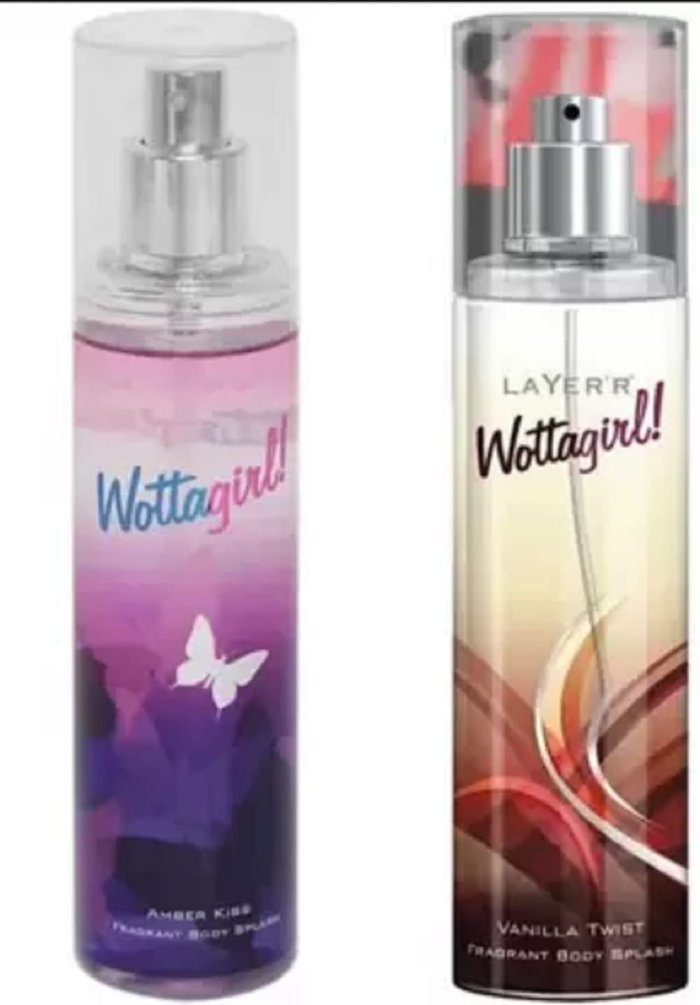 LAYER'R Amber Kiss & Vanilla Twist Combo Body Mist - For Women (270 ml, Pack of 2)-picture-41