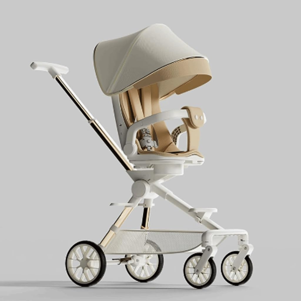 Baby Walking-Werkzeug - Leicht und Faltbares Klick Falten Kinderwagen mit Sitz- und Liegefunktion