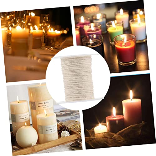 4 rollos de mechas de algodón para hacer velas miniatura 3