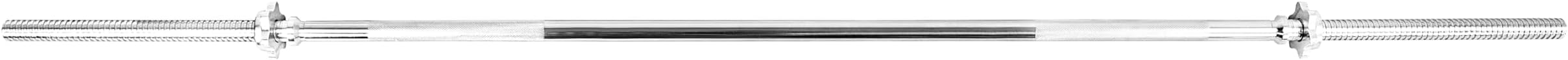 1" Diameter Standard Barbell with Spinlock Collars, Choice of Sizes