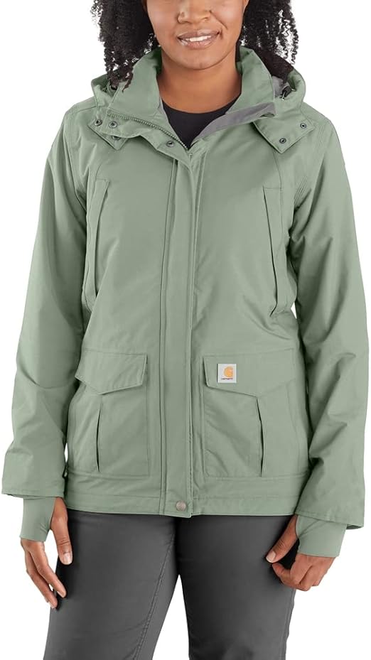 Carhartt Women's Storm Defender Shoreline Jacket (Regular \u0026 Plus Sizes)  Outerwear