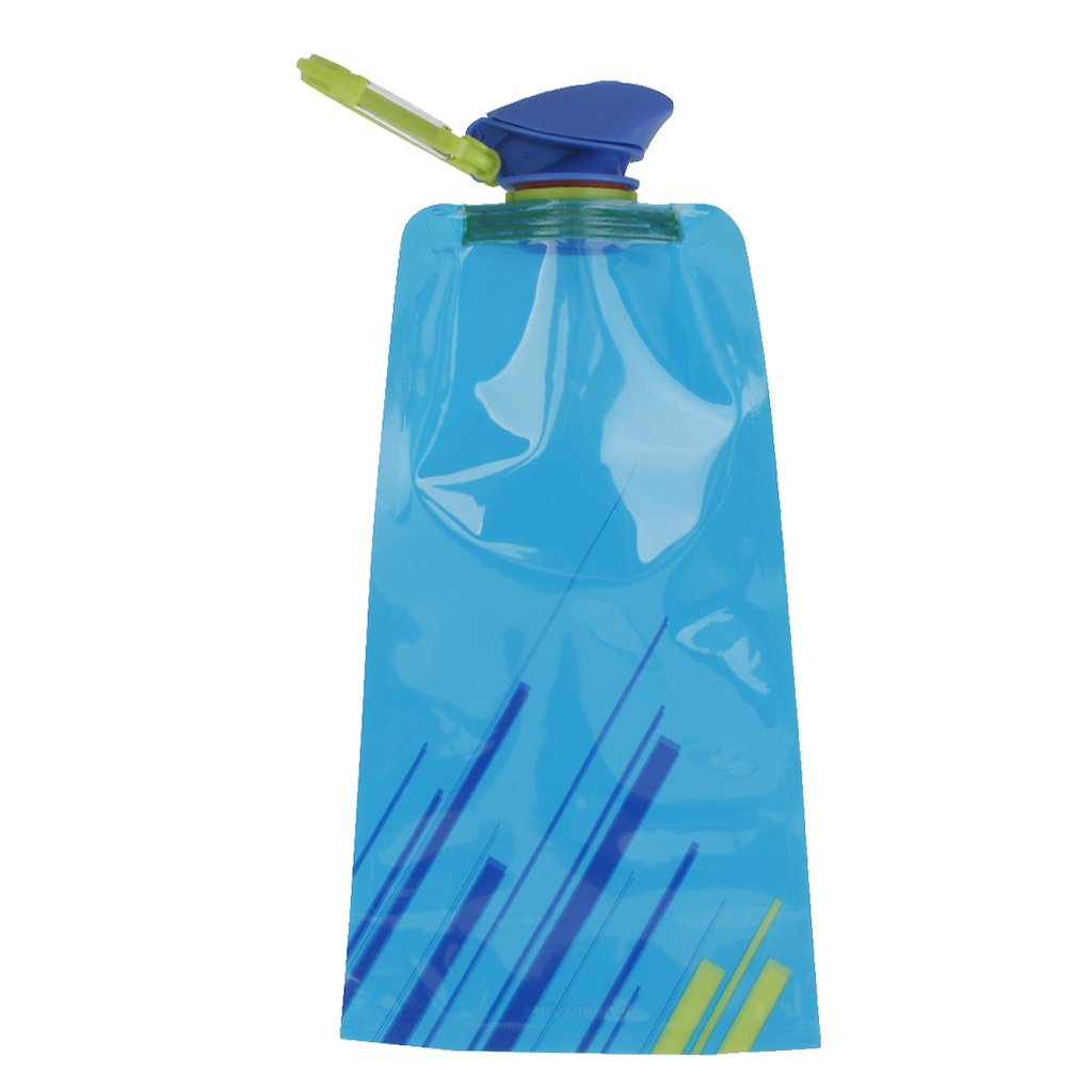 BNF Foldable Reusable 750mL Sport Cycling Camping Water Bottle Bag BPA-Free Blue | Sporting Goods | Cycling | Bicycle Accessories | Water Bottles & Cages-image-38