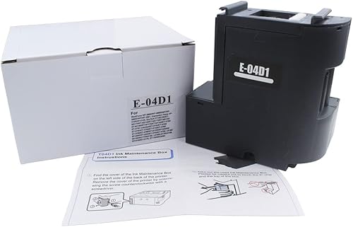 Miniatura 2 de Caja de depósito de mantenimiento T04D1 compatible con ET-15000 ET-3750 ET-3760 WF-2860 ET-4760 ET-3850 ET-4850 XP-5100 XP-5200 ET-3710 ET-5150