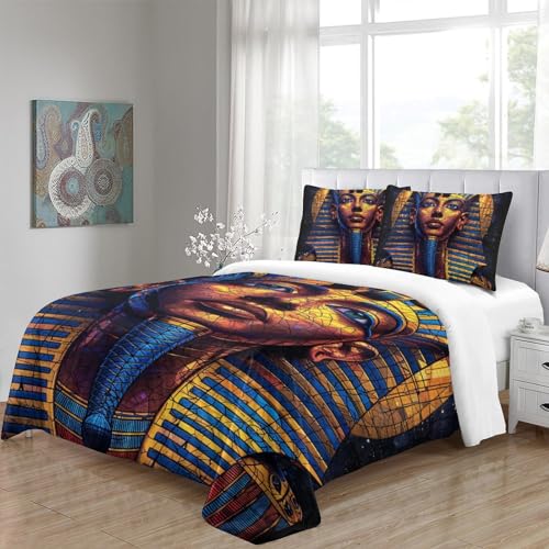 Housse de couette fermeture éclair 220x240 anti-plis pour lit - 5