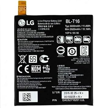 Bateria Original Para Lg G Flex 2 Flex2 Bl T16 Amazon Es Electronica