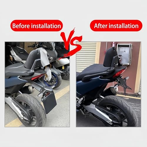Support de plaque d'immatriculation moto Honda Forza750 support garde-boue
