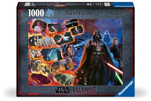 Puzzle Ravensburger Star Wars Villainous Darth Vader 1000 pièces - vue 3