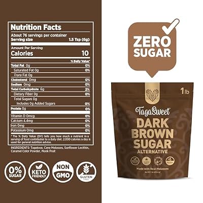 TagaSweet Dark Brown Sugar Alternative