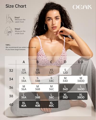 Image of OEAK Women Triangle Unlined Bra Wireless Pull On Plunge Bras