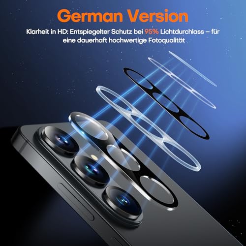 LϟK 2 Stück für Samsung Galaxy S26 für Panzerglas mit Kameraschutz, HD-Hartglasfolie, [Auto-Installation] Kratzfest Schutzfoile, 0 Staub & Blasen, Anti-Fingerabdruck, Kompatibel mit Hülle