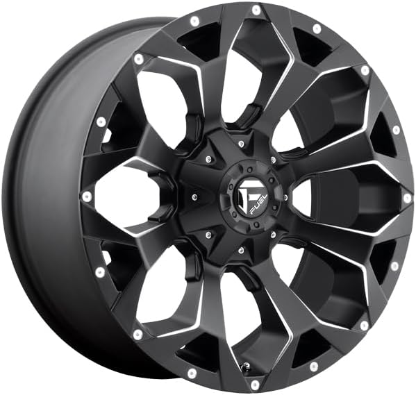 Miniatura 3 de Fuel Offroad D546 Asalto 18x9 5x11435x127 0039in negro mate borde de rueda fresado