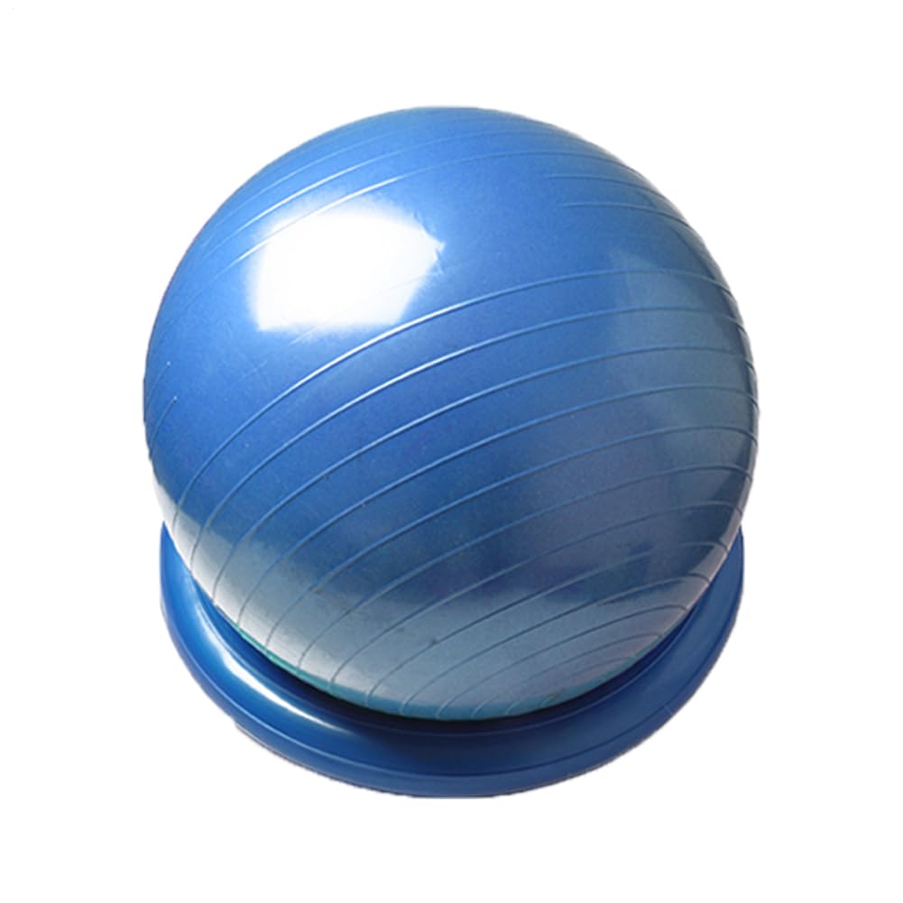 Exercise Ball Base - Yoga Ball Base | Yoga Balls Fixed Ring Round PVC Stability Bases, Fitness Balls Stand for Home Gym, Improves Posture, Balance, Exercise