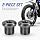 Front Fork Axle Nut CNC Race Spec for Surron Talaria KKE DNM 2Pcs, M16x1.5 - 7