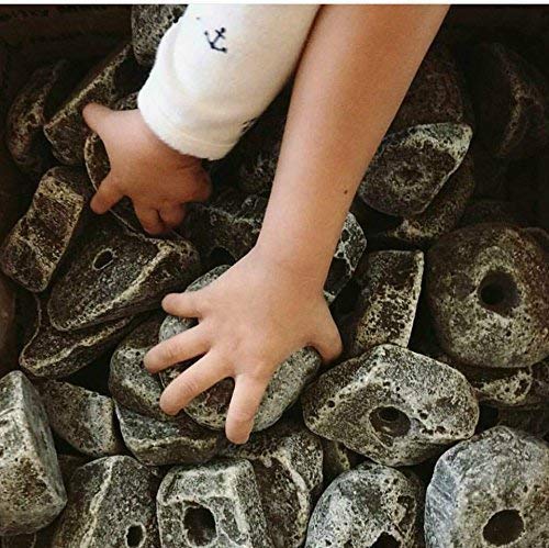 50 Large Kids Bolt on Rock Climbing Holds Without Hardware - Thumbnail 3