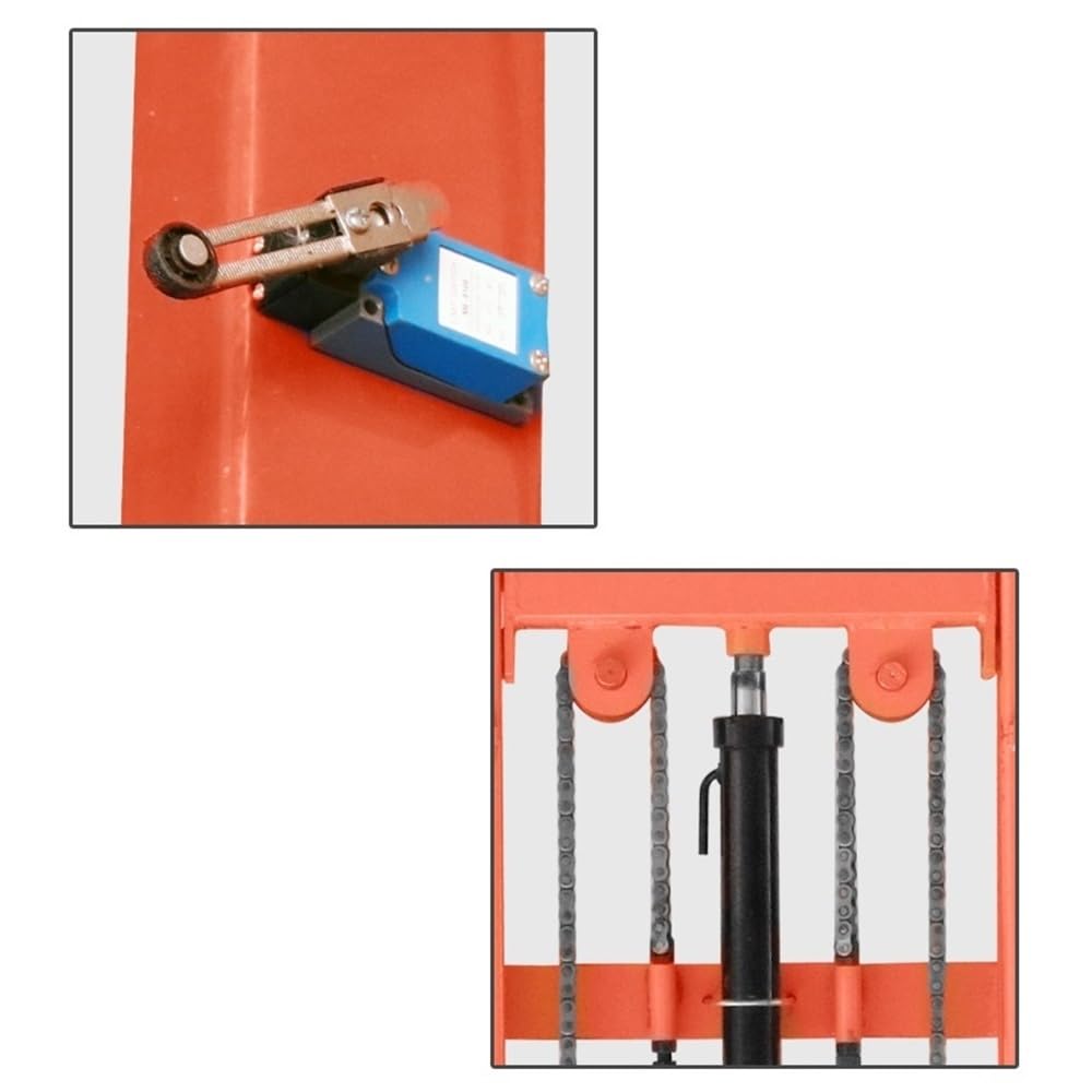 Monte-charges Capacité de charge maximale 1000 kg Ascenseur domestique Petite plate-forme élévatrice hydraulique d'entrepôt simple Plateforme élévatrice de matériaux