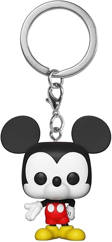 Funko Llavero Pop: Mickey Mouse - Figura coleccionable de Mickey (New Pose), multicolor