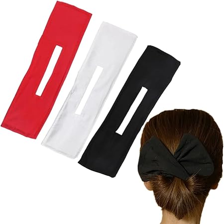 Amazon お団子ヘアメーカー Meigardass お団子グッズ シュシュ 少女 ヘアアレンジ ファッション 飾り ヘアゴム 優雅 ヘアアクセサリー 夏 ヘア 可愛い 髪飾り ヘアバンド レディース リボン プレゼント 女の子 学生 改良版 黒 Meigardass ビューティー 通販