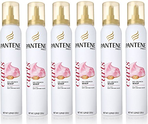 Pantene Pro-v Curly Hair No Crunch Curls Whip 5.29 Oz (Pack of 6)