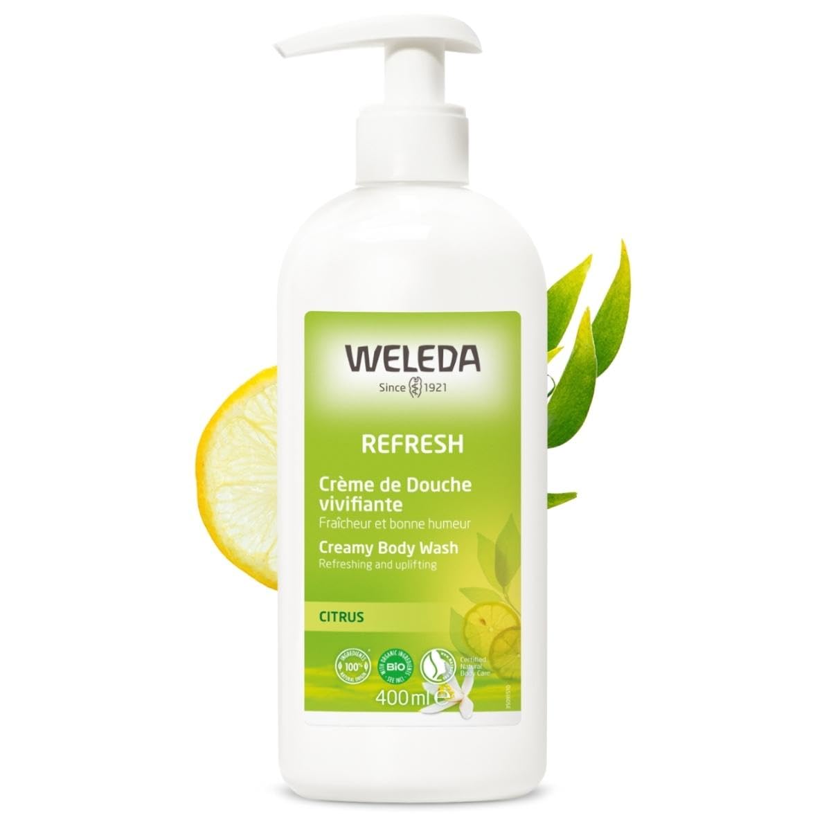 Crème De Douche Weleda Au Grenade – 400 Ml, Inspirante Et Naturelle, Neuve, Fabriquée En Allemagne