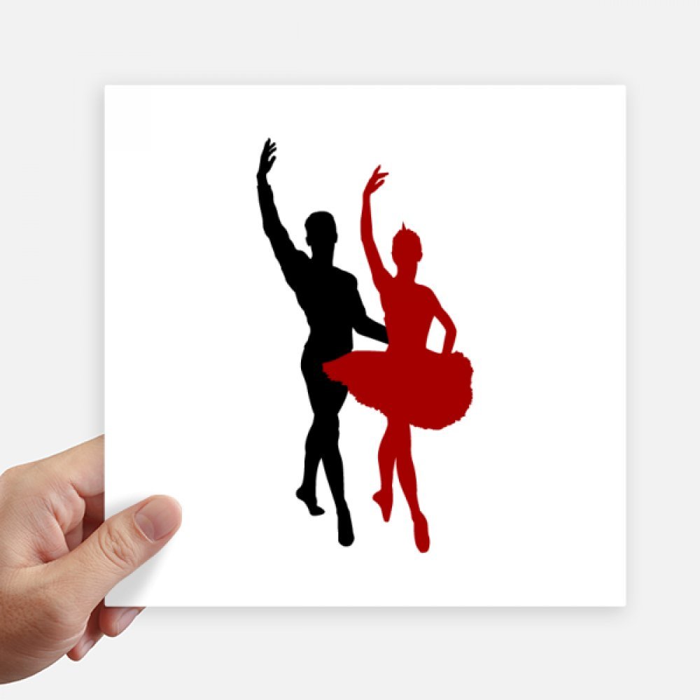 Adhesivos para ocultar arañazos en portátiles stickers de danza estables para maletas de viaje