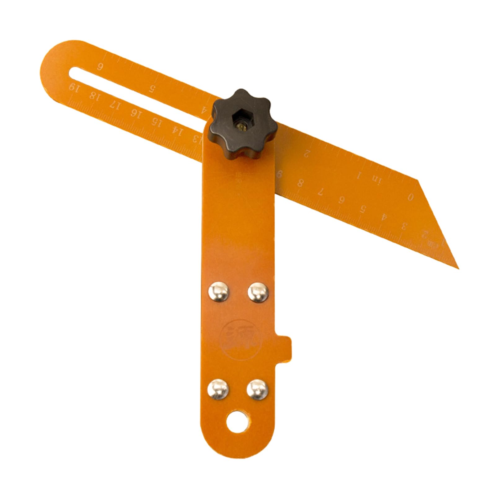 Tsophreniq Accurate Angles Measurement Tool Handy T-Shaped Measuring Device 360-Degree Ruler For Craftsmen Hobbyists Guide Woodworking