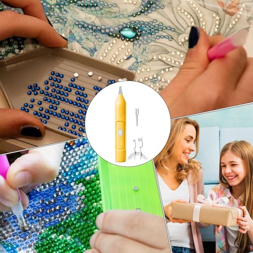 Stylo de peinture strass rechargeable outil électrique points d'art