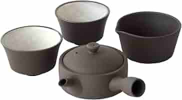 Amazon.co.jp: かもしか道具店 茶時間 急須 直 150 茶器セット