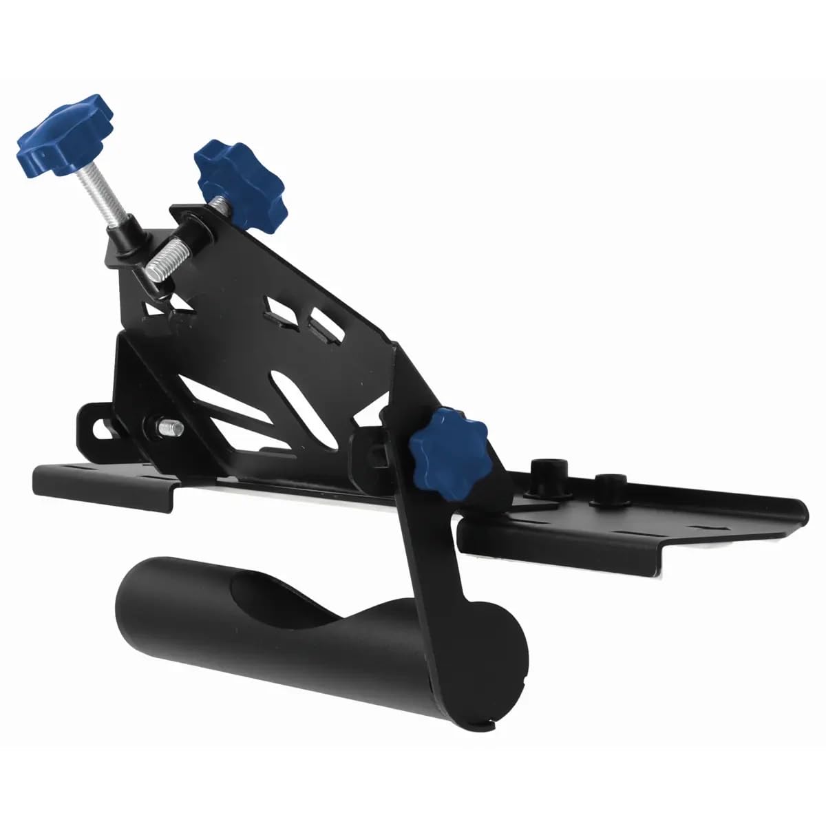 DEDRA 45°-Winkel-Anfasaufsatz für Winkelschleifer Winkelschleifer Halterung für 115/125 mm Tile Cutter, effizientes Schneiden von Fliesen, Stahl, Kompatibilität mit verschiedenen Staubsaugern