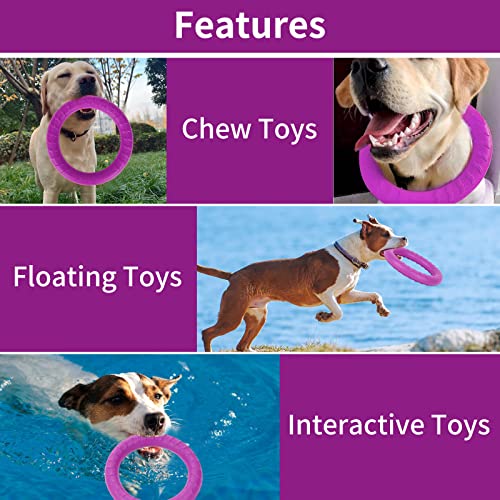 Durable Dog Fitness Ring Toy - Agility Equipment for Training & Exercise - Floating & Interactive - Small to Large Dogs - Image 4